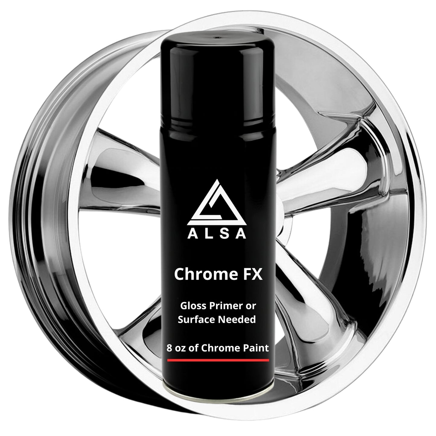 Genuine Alsa Easy Chrome FX  - True Mirror Finish - Scratch Resistant with No Topcoat Needed Guaranteed