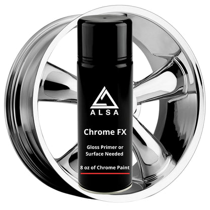 Genuine Alsa Easy Chrome FX  - True Mirror Finish - Scratch Resistant with No Topcoat Needed Guaranteed